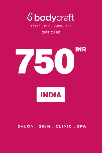 Body Craft 750 INR Gift Card (India) - Digital Key
