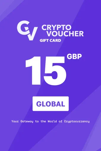 Crypto Voucher 15 GBP Gift Card (Global) - Digital Key