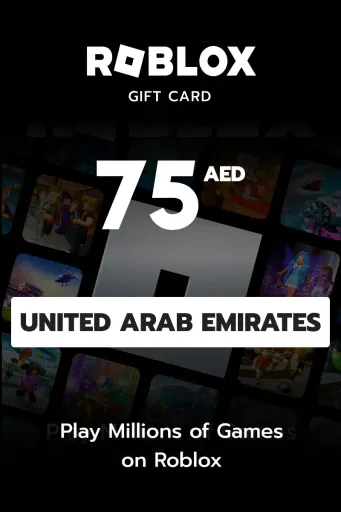 Roblox 75 AED Gift Card (United Arab Emirates) - Digital Key