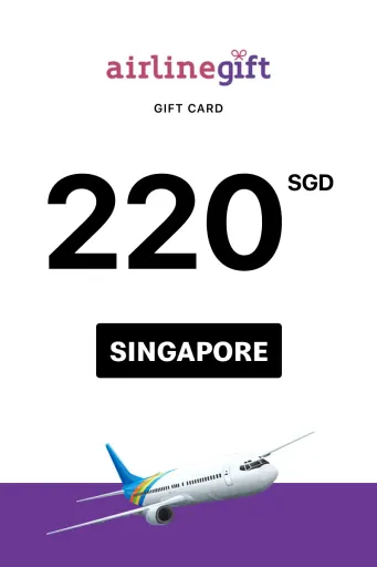 Airline Gift 220 SGD Gift Card (Singapore) - Digital Key