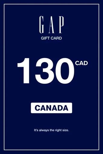 Gap 130 CAD Gift Card (Canada) - Digital Key