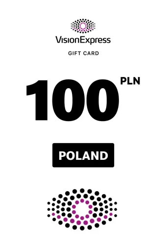 Vision Express 100 PLN Gift Card (Poland) - Digital Key