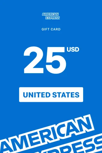 American Express 25 USD Gift Card (United States) - Digital Key