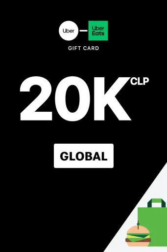 Uber & Uber Eats 20000 CLP Gift Card (Global) - Digital Key