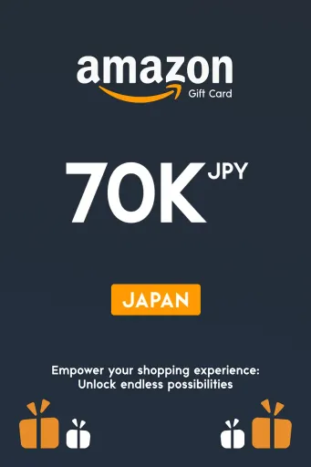 Amazon 70000 JPY Gift Card (Japan) - Digital Key