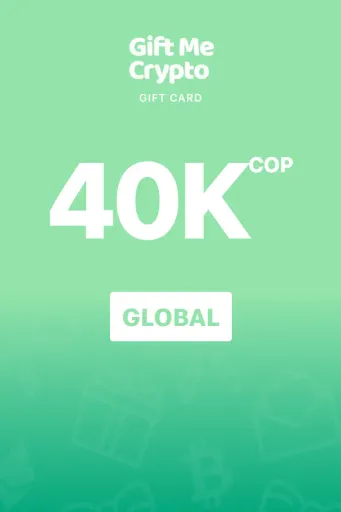 Gift Me Crypto 40000 COP Gift Card (Global) - Digital Key