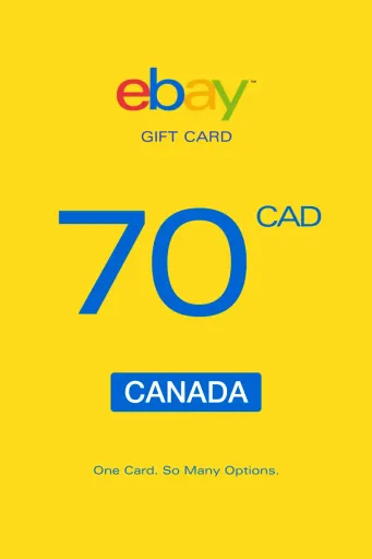 eBay 70 CAD Gift Card (Canada) - Digital Key
