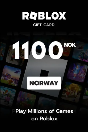 Roblox 1100 NOK Gift Card (Norway) - Digital Key