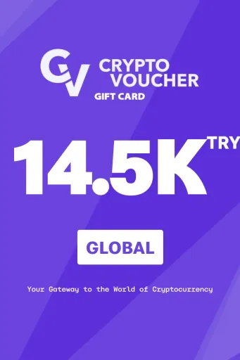 Crypto Voucher 14500 TRY Gift Card (Global) - Digital Key