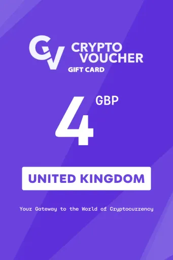 Crypto Voucher Bitcoin (BTC) 4 GBP Gift Card (United Kingdom) - Digital Key