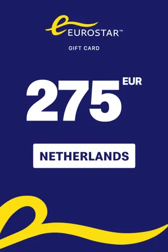 Eurostar 275 EUR Gift Card (Netherlands) - Digital Key