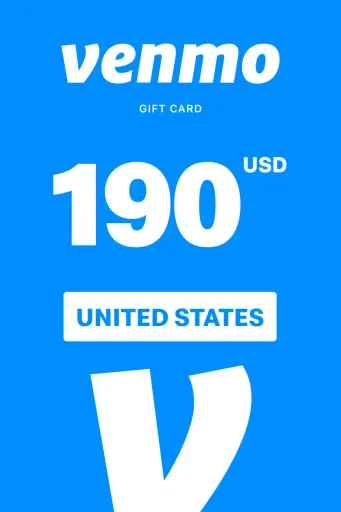 Venmo 190 USD Gift Card (United States) - Digital Key