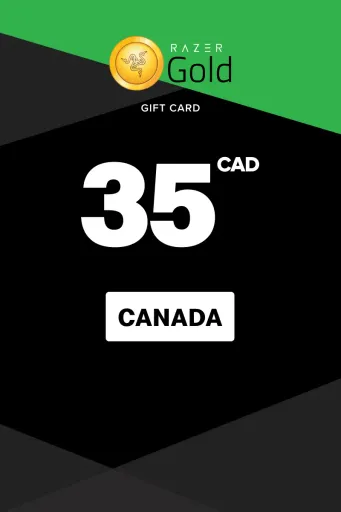 Razer Gold 35 CAD Gift Card (Canada) - Digital Key