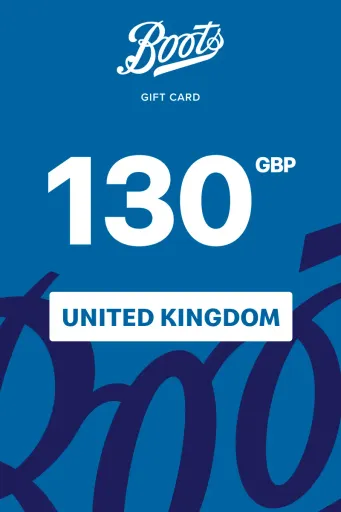 Boots 130 GBP Gift Card (United Kingdom) - Digital Key