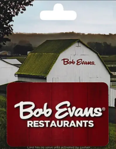 Bob Evans Restaurants 25 EUR Gift Card (United States) - Digital Key