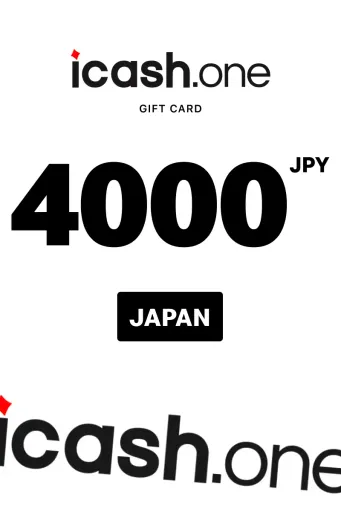 iCash.one 4000 JPY Gift Card (Japan) - Digital Key