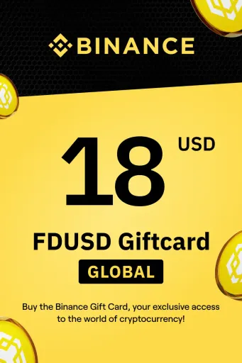 Binance (FDUSD) 18 USD Gift Card (Global) - Digital Key