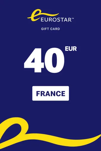 Eurostar 40 EUR Gift Card (France) - Digital Key