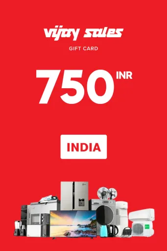 Product Image - Vijay Sales 750 INR Gift Card (India) - Digital Key