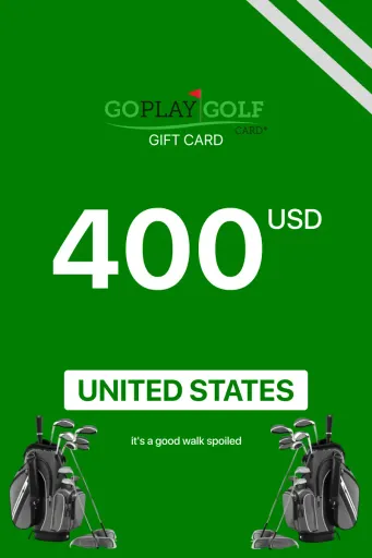 Go Play Golf 400 USD Gift Card (United States) - Digital Key