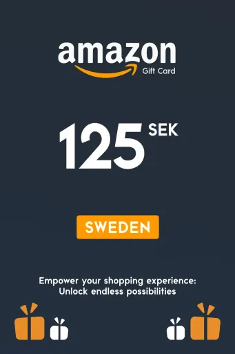 Amazon 125 SEK Gift Card (Sweden) - Digital Key