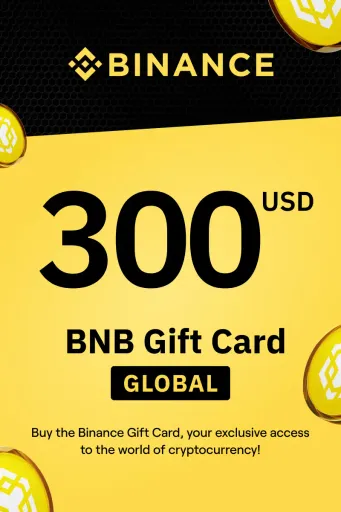 Binance (BNB) 300 USD Gift Card (Global) - Digital Key