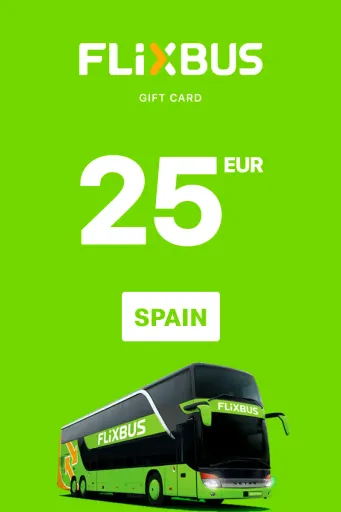 FlixBus 25 EUR Gift Card (Spain) - Digital Key