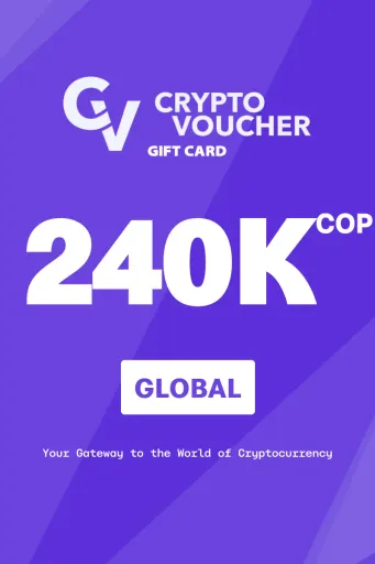 Crypto Voucher 240000 COP Gift Card (Global) - Digital Key