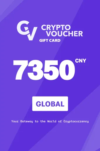 Crypto Voucher 7350 CNY Gift Card (Global) - Digital Key