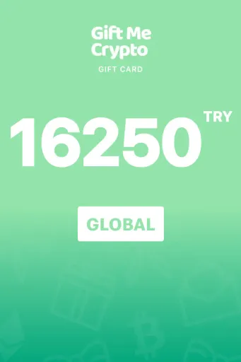 Gift Me Crypto 16250 TRY Gift Card (Global) - Digital Key