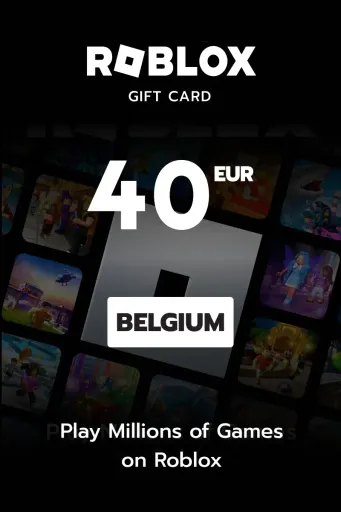 Roblox 40 EUR Gift Card (Belgium) - Digital Key
