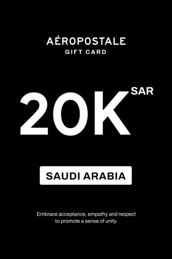 Aeropostale 20000 SAR Gift Card (Saudi Arabia) - Digital Key