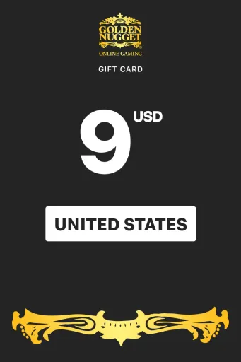 Golden Nugget Casino 9 USD Gift Card (United States) - Digital Key