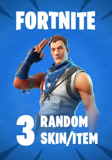 Fortnite - Random Skin/Item x3 DLC (Global) (PC) - Epic Games - Digital Key