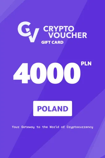 Crypto Voucher 4000 PLN Gift Card (Poland) - Digital Key