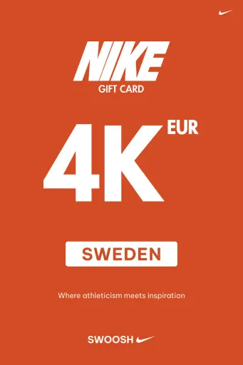 Nike 4000 EUR Gift Card (Sweden) - Digital Key