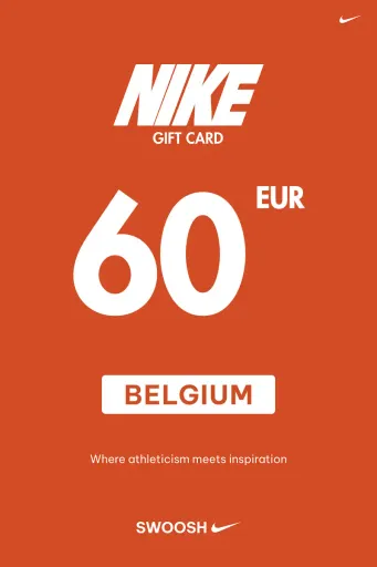Nike 60 EUR Gift Card (Belgium) - Digital Key