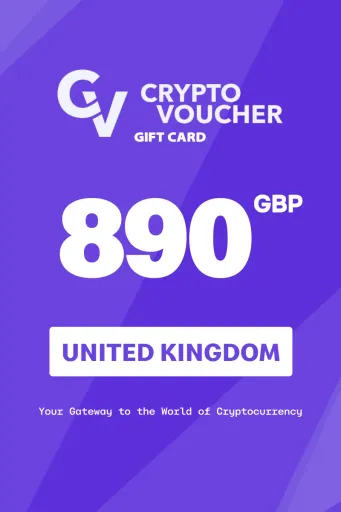 Crypto Voucher (BTC) 890 GBP Gift Card (United Kingdom) - Digital Key