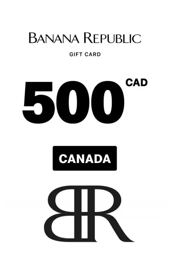 Banana Republic 500 CAD Gift Card (Canada) - Digital Key