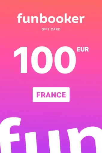 Funbooker 100 EUR Gift Card (France) - Digital Key