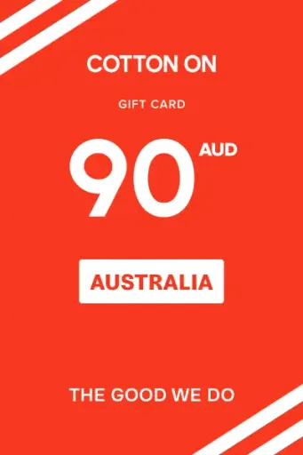 Cotton On Group 90 AUD Gift Card (Australia) - Digital Key