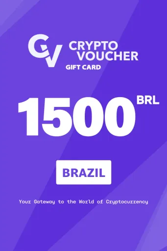Crypto Voucher 1500 BRL Gift Card (Brazil) - Digital Key