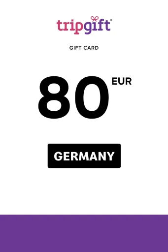 TripGift 80 EUR Gift Card (Germany) - Digital Key