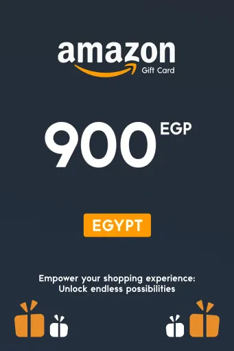 Amazon 900 EGP Gift Card (Egypt) - Digital Key