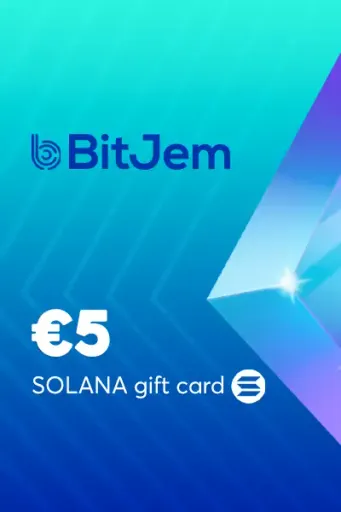 BitJem (SOL) 5 EUR Crypto Gift Card (Global) - Digital Key