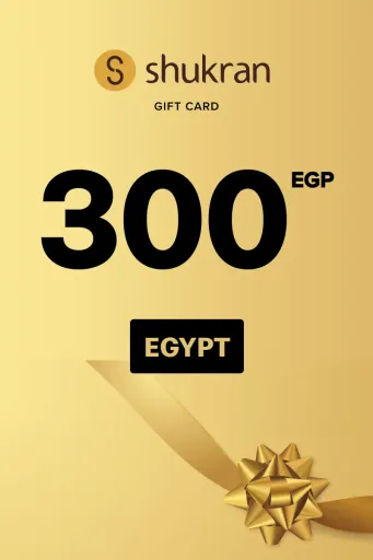 Shukran 300 EGP Gift Card (Egypt) - Digital Key