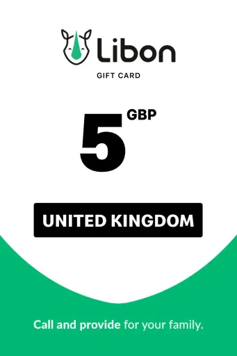 Libon 5 GBP Gift Card (United Kingdom) - Digital Key