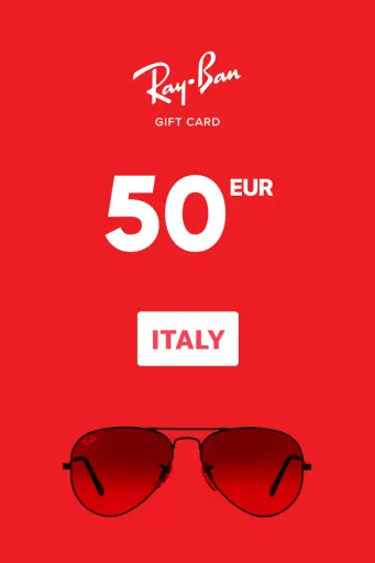 Product Image - Ray-Ban 50 EUR Gift Card (Italy) - Digital Key