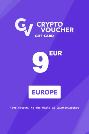 Crypto Voucher (USDC) 9 EUR Gift Card (Europe) - Digital Key