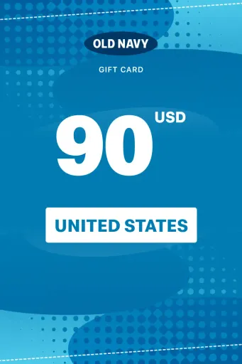 Product Image - Old Navy 90 USD Gift Card (United States) - Digital Key